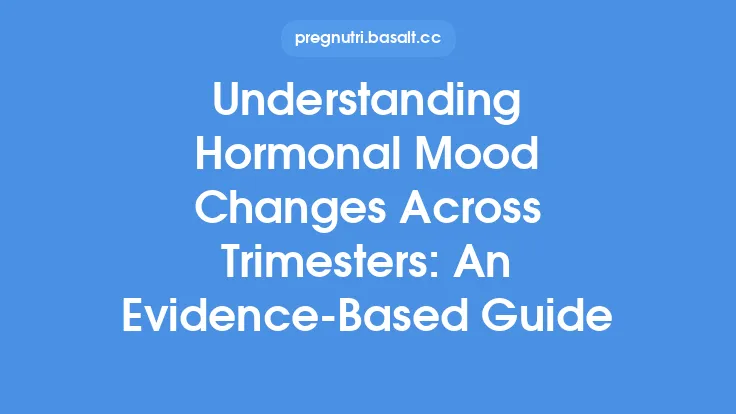 Understanding Hormonal Mood Changes Across Trimesters: An Evidence‑Based Guide Thumbnail