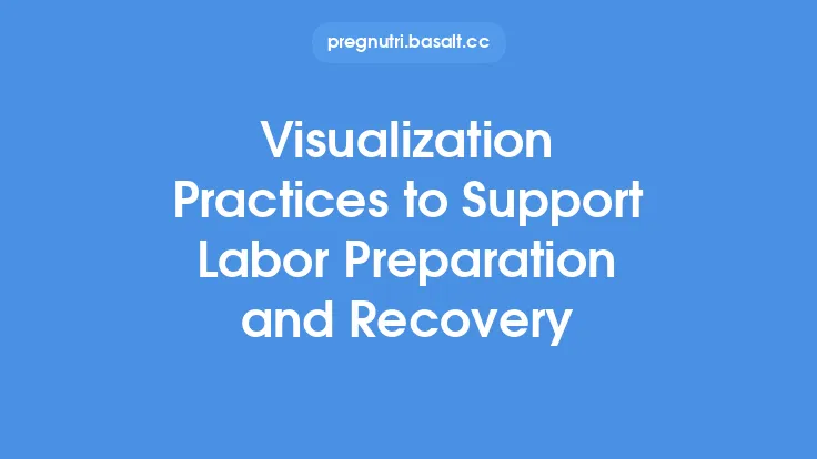 Visualization Practices to Support Labor Preparation and Recovery Thumbnail